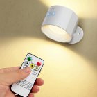 3W Wall Sconces USB Rechargeable 3 Color Temperature Dimmable Wall Lighting