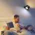 3W Wall Sconces USB Rechargeable 2000mAh Battery Operated 3 Color Temperature Dimmable Wall Lighting For Bedroom Living Room Kitchen White