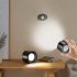 3W Wall Sconces USB Rechargeable 2000mAh Battery Operated 3 Color Temperature Dimmable Wall Lighting For Bedroom Living Room Kitchen White