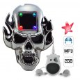 Skull Belt Buckle with MP3 Player