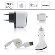 Universal 4 in 1 iPhone USB Adapter + Charger