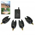 Carp Fishing Bite Alarm (LED + Tone Indicator