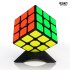 3X3X3 56mm Smooth Magic Cube Stress Reliever Toy black