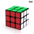 3X3X3 56mm Smooth Magic Cube Stress Reliever Toy black