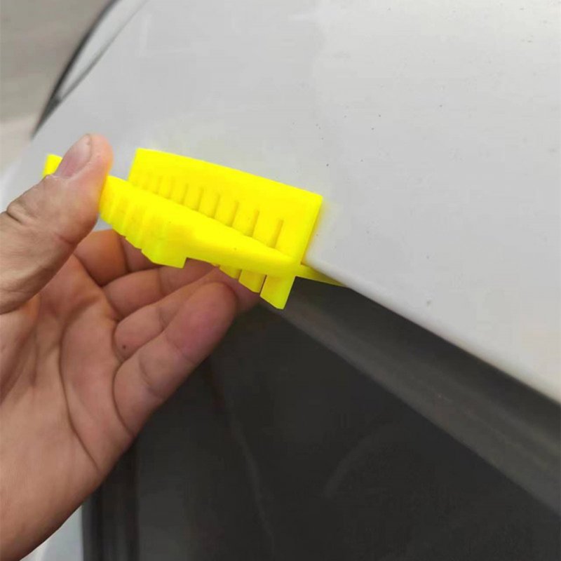 10Pcs Car Paintless Dent Repair Tool Paintless Dent Removal Kit Plastic Right Angle Sheet Puller Tabs Tools 