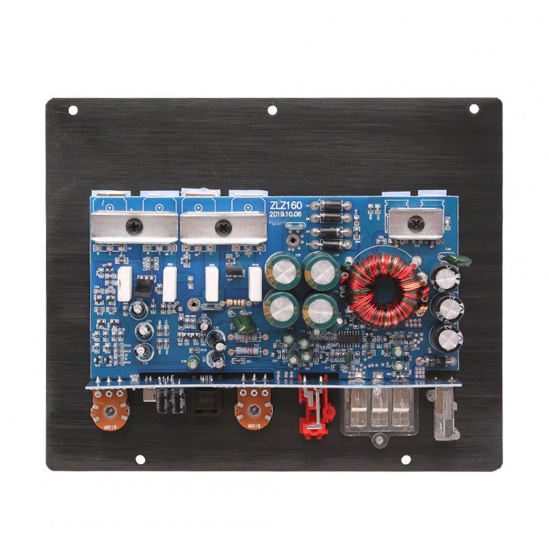 12v 1200w Car Audio Amplifier Board 20hz-250hz Powerful Subwoofer Speakers Player Module 