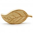 Ants Wooden Flash Drive - 64G, White