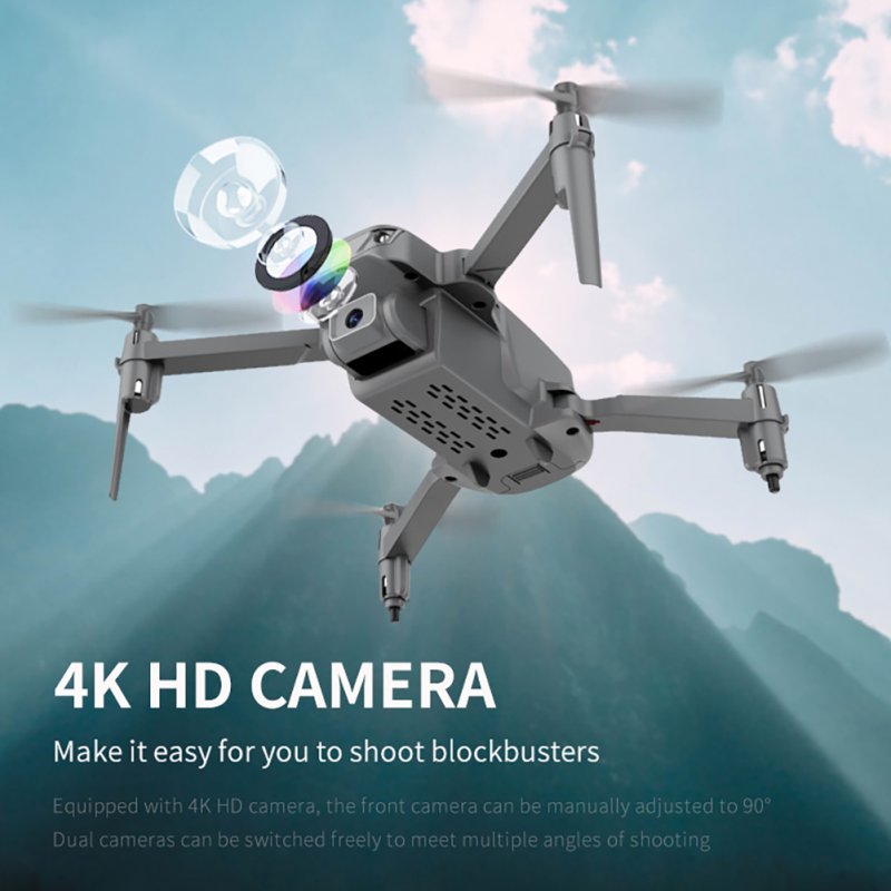 S17 Mini Drone 4k Profesional HD Camera Obstacle Avoidance Aerial Photography Foldable Quadcopter 2 Batteries