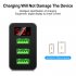 3a Usb Wall Charger Digital Display Quick Charging 3 0 Power Adapter Compatible For Iphone 13 12 Pro Max black US Plug