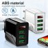 3a Usb Wall Charger Digital Display Quick Charging 3 0 Power Adapter Compatible For Iphone 13 12 Pro Max black EU Plug