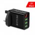3a Usb Wall Charger Digital Display Quick Charging 3 0 Power Adapter Compatible For Iphone 13 12 Pro Max black US Plug