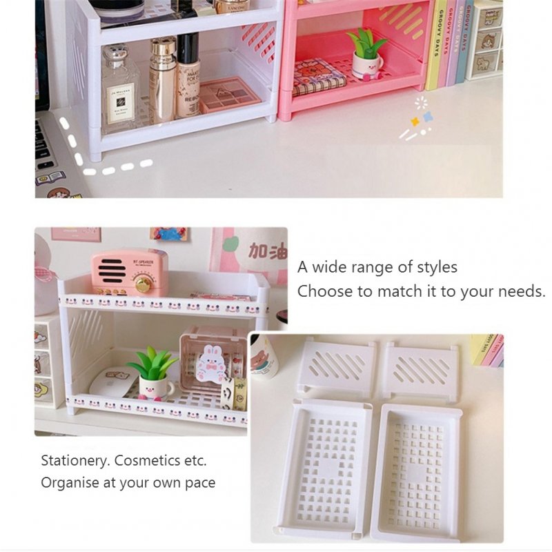 Cosmetic Storage  Container Jewelry Folding Rack Household Desktop Bathroom Oranginzer 