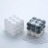 3d Concave Sphere Magic Cube Baking  Mold Reusable Silicone Baking Tool