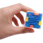 3d  Cube  Maze  Puzzle Children Maze Puzzle Box Mind Puzzles For Kids 3 14 Years Old  blue Yellow Orange  default