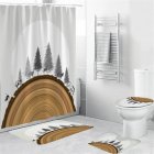 3d Digital Printed Shower  Curtain Waterproof Bath Curtains For Bathroom Bathtub 180 200cm