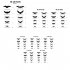 3d Halloween Led Bats Light Bat Stickers Waterproof Decorative Wall Sticker For Home Decor Indoor Party Decorations 12pcs opp