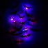 3d Halloween Led Bats Light Bat Stickers Waterproof Decorative Wall Sticker For Home Decor Indoor Party Decorations 12pcs opp