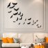 3d Halloween Led Bats Light Bat Stickers Waterproof Decorative Wall Sticker For Home Decor Indoor Party Decorations 12pcs opp