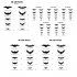 3d Halloween Led Bats Light Bat Stickers Waterproof Decorative Wall Sticker For Home Decor Indoor Party Decorations 12pcs opp
