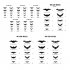 3d Halloween Led Bats Light Bat Stickers Waterproof Decorative Wall Sticker For Home Decor Indoor Party Decorations 12pcs opp