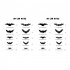 3d Halloween Led Bats Light Bat Stickers Waterproof Decorative Wall Sticker For Home Decor Indoor Party Decorations 24pcs
