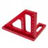 3d Multi angle Measuring Ruler  Woodworking Tools With Scales And Graphics  High Hardness Rust proof Aluminum Alloy Drawing Line Ruler For Engineer  Carpenter R