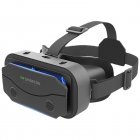 3d Virtual Reality Gaming Glasses Headset Dual Adjustable Focal Lengths Vr Glasses For 4.5-7.0 Inch Smartphones black