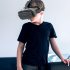 3d Virtual Reality Gaming Glasses Headset Dual Adjustable Focal Lengths Vr Glasses For 4 5 7 0 Inch Smartphones black
