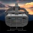 3d Virtual Reality Gaming Glasses Headset Dual Adjustable Focal Lengths Vr Glasses For 4 5 7 0 Inch Smartphones black