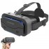 3d Virtual Reality Gaming Glasses Headset Dual Adjustable Focal Lengths Vr Glasses For 4 5 7 0 Inch Smartphones black