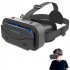 3d Virtual Reality Gaming Glasses Headset Dual Adjustable Focal Lengths Vr Glasses For 4 5 7 0 Inch Smartphones black