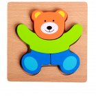 3d Wooden Puzzle  Learning Early  Educational Toys For  Children  Kids Bear