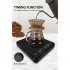 3kg 0 1 Digital Coffee Scale Usb Rechargeable High precision Sensors Lcd Electronic Measuring Scale black