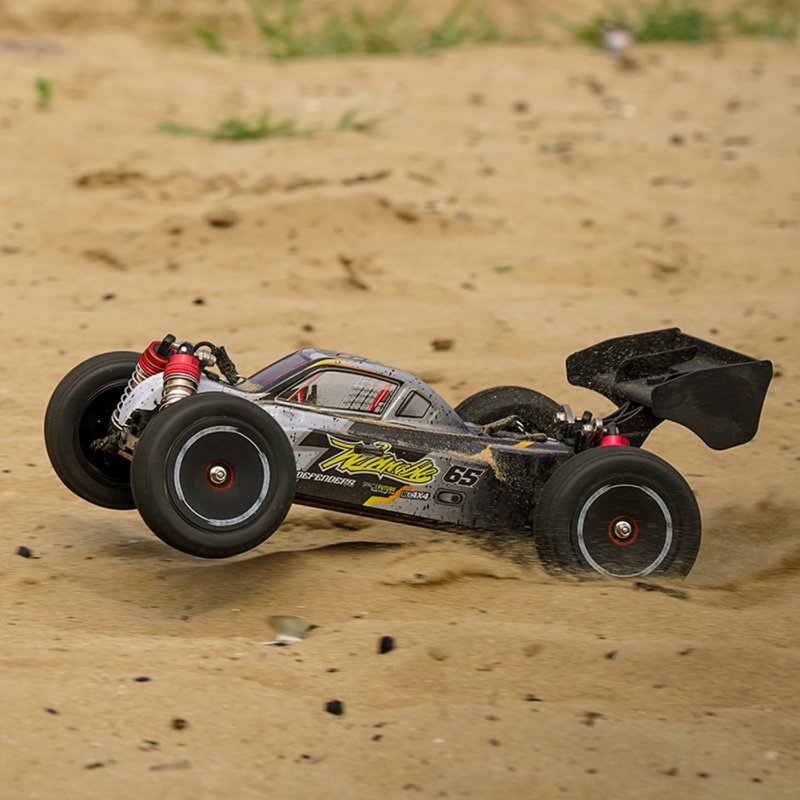 Q146 1:14 2.4g RC Car Electric Four-Wheel Drive Off-Road Vehicle Rechargeable High-Speed Racing Car Green