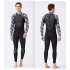 3mm Couples Wetsuit Warm Neoprene Scuba Diving Spearfishing Surfing Wetsuit Female black blue M