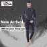 3mm Neoprene Wetsuit One Piece Close Body Diving Suit for Men Scuba Dive Surfing Snorkeling Spearfishing Plus Size black XXXL