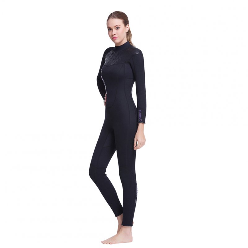 3mm Wetsuit Neoprene Scuba Diving Suit Unisex Dive Spearfishing Wet Suit Female_S/M