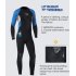 3mm Wetsuit Warm Neoprene Scuba Diving Spearfishing Surfing Long Sleeves Wetsuit black M