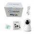 3mp Wifi Wireless Ip Camera Baby Monitor Automatic Motion Tracking Two way Audio Security Surveillance Camcorder White