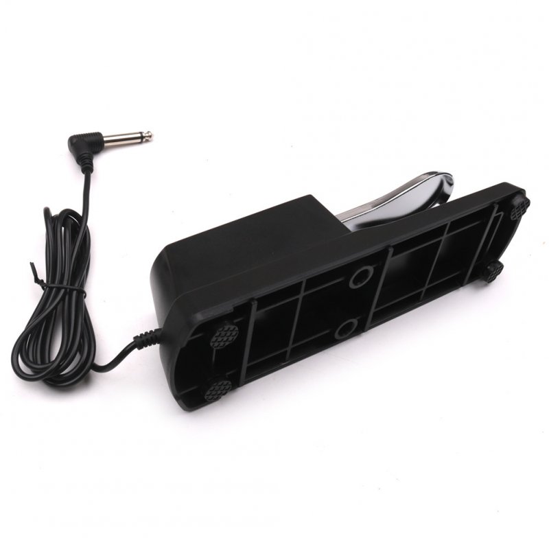 Universal Sustain Pedal for Electronic Keyboards and Digital Pianos Anti-Slip Bottom Musical Instrument Footboard 