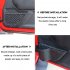 3pcs ABS Passenger Storage Tray Organizer Door Pocket Front Door Storage Pockets for Jeep JK11 18