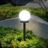 3pcs Ball Solar Light Outdoor Waterproof Weather resistant Decorative Lights For Gardens Yards Balconies Ball Solar Light   3pcs 