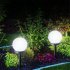 3pcs Ball Solar Light Outdoor Waterproof Weather resistant Decorative Lights For Gardens Yards Balconies Ball Solar Light   3pcs 