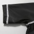 3pcs Boys Split Swimsuit Set Summer Short Sleeves Sunscreen Quick drying Swimwear Swimming Trunk With Swimming Cap black 7 8years 2XL