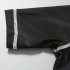 3pcs Boys Split Swimsuit Set Summer Short Sleeves Sunscreen Quick drying Swimwear Swimming Trunk With Swimming Cap black 8 10years 3XL