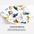 3pcs Boys Underpants Cotton Briefs Cute Cartoon Dinosaurs Printing Underwears For 3 10 Years Old Kids fire truck 5 6Y 110