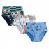 3pcs Boys Underpants Cotton Briefs Cute Cartoon Dinosaurs Printing Underwears For 3 10 Years Old Kids striped shark 5 6Y 110