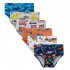 3pcs Boys Underpants Cotton Briefs Cute Cartoon Dinosaurs Printing Underwears For 3 10 Years Old Kids striped shark 5 6Y 110