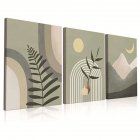 3pcs Canvas Oil Painting Colorful High-definition Printing Frameless Wall Art