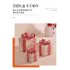 3pcs Christmas Lighted Gift Boxes With Bow Christmas Lighting Box Ornament For Home Indoor Porch Party Decoration White 3pcs set